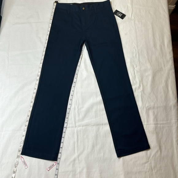 Volcom Monty Chino Pants, size 26(12), Blue/Navy - Picture 4 of 6